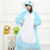 Adults Animal Kigurumi Pajamas Sets Sleepwear Cosplay Zipper Women Men Winter Unisex unicornio Stitch Cartoon Unicorn Pajamas