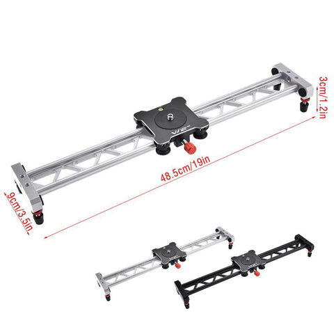 High Quality Camera Stabilizer Lightweight Aluminium Alloy Camera Camcorder Track Slider Rail Stabilizer Good For Shooting Movin