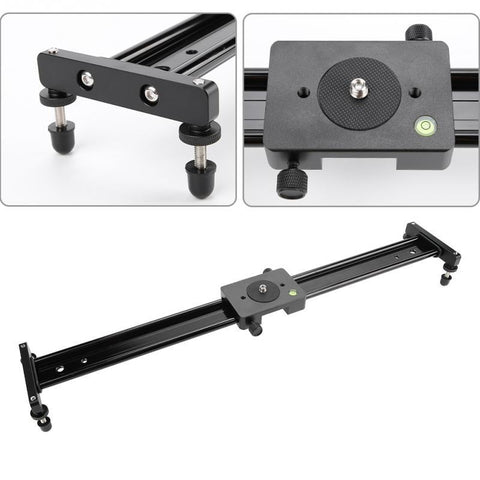 YELANGU 5KG Heavy Load Camera Camcorder Track Dumping Slider Rail Aluminium Alloy