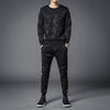 Casual Men's Sets Camo Winter Autumn Sweat Suit O-Neck Long Sleeve Pullover Running Comfortable 2 Pieces Suit