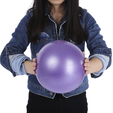 Nieoqar 25cm Yoga Ball Exercise Gymnastic Fitness Pilates Ball Balance Exercise Gym Fitness Core Ball Indoor Training Yoga