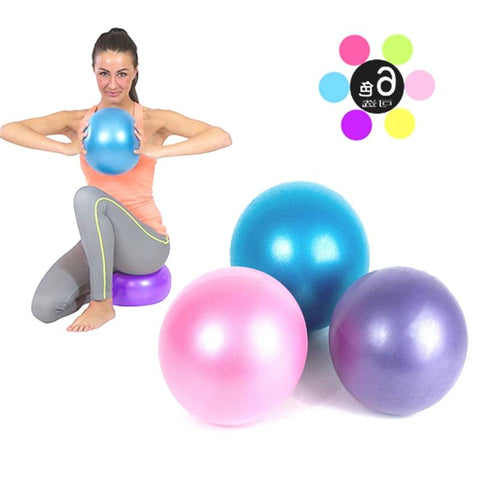 Sports Yoga Balls Bola Pilates Fitness Gym Balance Fitball Exercise Pilates Workout Massage Ball 25cm Core Indoor Training