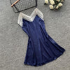 Summer Women Robe Set Silk Rayon Bath Robes Dress Kimono Gowns Sexy Lace Sleepwear 3PCS Sleep Suit Home Clothing M-XXL S0110