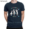 Kettlebell Magic Unicorn Outline T Shirt Top Quality Designs New Summer Mens Streetwear Shirt Men Fashions Standard Top Tee
