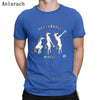 Kettlebell Magic Unicorn Outline T Shirt Top Quality Designs New Summer Mens Streetwear Shirt Men Fashions Standard Top Tee