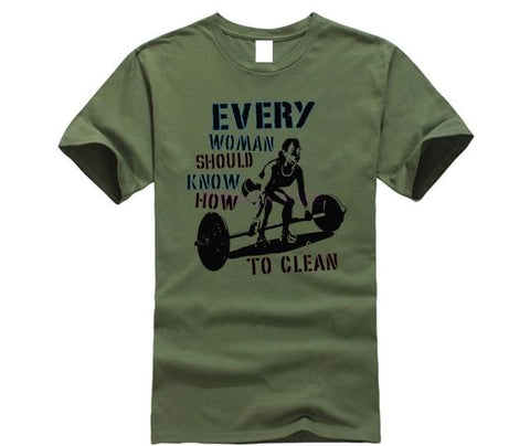 2019 Hot Sale Fashion Everyman ... Crossfit Trains Kettlebell Fitness Workout Grey T-Shirt Tee Shirt