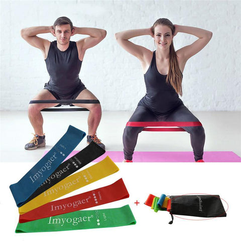 Sport Yoga Resistance Bands Fitness Workout Elastic Tension Band Strength Training Yoga Loops Health exercise Pull Strap Belt