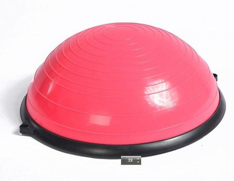58cm Yoga Balance Ball  Half Yoga Ball Exercises Training  Gym Workout Ball With Strings & Pump
