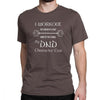 Dungeons And Dragons Gym Workout Dnd D20 Dice Weight Lifting T Shirt for Men Tops Tees 100% Cotton Crew Neck Funny T-Shirt Tops