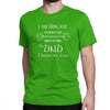 Dungeons And Dragons Gym Workout Dnd D20 Dice Weight Lifting T Shirt for Men Tops Tees 100% Cotton Crew Neck Funny T-Shirt Tops