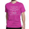 Dungeons And Dragons Gym Workout Dnd D20 Dice Weight Lifting T Shirt for Men Tops Tees 100% Cotton Crew Neck Funny T-Shirt Tops