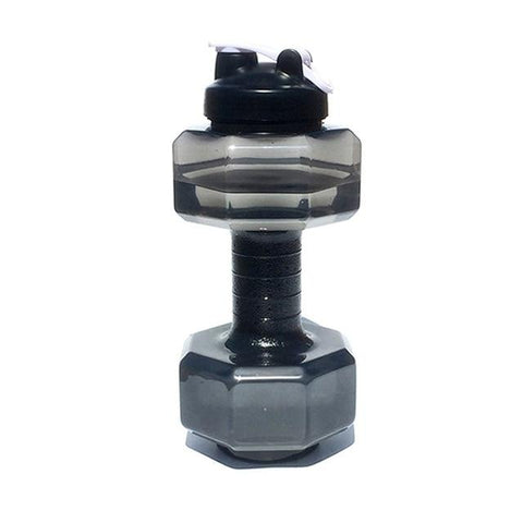 NEW 2.5L Dumbbells Shaped Water Bottle Plastic Large Capacity Gym Macho Sports Equipments Outdoor indoor Fitness Kettle