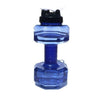NEW 2.5L Dumbbells Shaped Water Bottle Plastic Large Capacity Gym Macho Sports Equipments Outdoor indoor Fitness Kettle