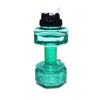 NEW 2.5L Dumbbells Shaped Water Bottle Plastic Large Capacity Gym Macho Sports Equipments Outdoor indoor Fitness Kettle