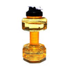 NEW 2.5L Dumbbells Shaped Water Bottle Plastic Large Capacity Gym Macho Sports Equipments Outdoor indoor Fitness Kettle