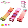 Adjustable Resistance Bands 4 in 1 Hip Circle Thighs Leg Booty Elastic Band for Fitness Yoga Home Gym Exercise Workout Training