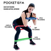Resistance Bands Exercise Band Workout Fitness Gym Equipment Rubber Loops Latex Yoga Home Strength Training with Carry Bag