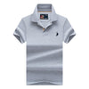 Brand New Fashion Men Polo Shirts 2018 Summer Luxury horse embroidery Breathable Camisa Masculina Soft Cotton solid Polo Men