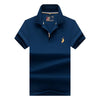 Brand New Fashion Men Polo Shirts 2018 Summer Luxury horse embroidery Breathable Camisa Masculina Soft Cotton solid Polo Men