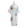 BZEL Silk Bridesmaid Bride Robe Sexy Women Long Satin Wedding Kimono Robes Sleepwear Nightgown Dress Woman Bathrobe Floral Robe