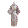 BZEL Silk Bridesmaid Bride Robe Sexy Women Long Satin Wedding Kimono Robes Sleepwear Nightgown Dress Woman Bathrobe Floral Robe