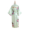 BZEL Silk Bridesmaid Bride Robe Sexy Women Long Satin Wedding Kimono Robes Sleepwear Nightgown Dress Woman Bathrobe Floral Robe