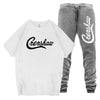 Men Outfits Nipsey Hussle Hip Hop 2 Piece Set Men T-Shirt Two Piece Short Set For Men's Crop Top Men Clothing CRENSHAW Sets