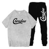 Men Outfits Nipsey Hussle Hip Hop 2 Piece Set Men T-Shirt Two Piece Short Set For Men's Crop Top Men Clothing CRENSHAW Sets