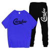 Men Outfits Nipsey Hussle Hip Hop 2 Piece Set Men T-Shirt Two Piece Short Set For Men's Crop Top Men Clothing CRENSHAW Sets