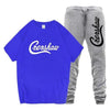 Men Outfits Nipsey Hussle Hip Hop 2 Piece Set Men T-Shirt Two Piece Short Set For Men's Crop Top Men Clothing CRENSHAW Sets