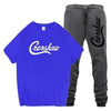 Men Outfits Nipsey Hussle Hip Hop 2 Piece Set Men T-Shirt Two Piece Short Set For Men's Crop Top Men Clothing CRENSHAW Sets