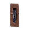 Four-layer cowhide waistband double side and double color squat belt thickening