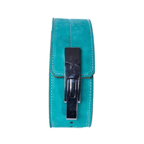 Four-layer cowhide waistband double side and double color squat belt thickening