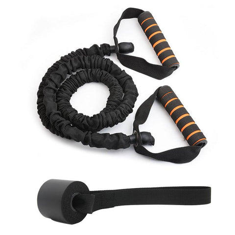 Resistance Bands crossfit set Door Pedal Fitness training Strength Rubber Tube Latex Yoga bodybuilding Muscle Exercise Pull Rope