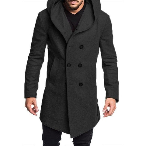 ZOGAA Mens Trench Coat Jacket Spring Autumn Mens Overcoats Casual Sobretudo MasculinoTrench Coat for Men Clothing Abrigo Hombre