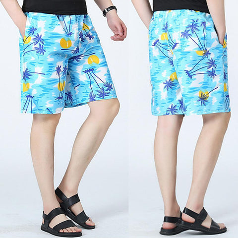 MISSKY Beach Shorts Swimwear Men Swim Shorts Surf Wear Board Shorts Summer Swimsuit Bermuda Beachwear Trunks Short