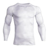 Gym Suite Fitness Kit MMA tights men's animation bodybuilding long sleeve cross body fitness Thermo Underwear fitness  T Shirt