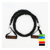 YOUGLE Pilates Latex Tubing Expanders Exercise Tubes Strength Resistance Band Sets Fitness Equipment Pull belt Rope