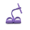 Fitness Gum 4 Tube Resistance Bands Latex Pedal Exerciser Sit-up Pull Rope Expander Elastic Bands Yoga equipment Pilates Workout