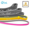 Dr.Qiiwi 210cm Rubber Elastic Resistance Bands Set Yoga Exercise Bands Loop for Training Fitness Gum Equipment Body Stretch