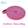 Dr.Qiiwi 210cm Rubber Elastic Resistance Bands Set Yoga Exercise Bands Loop for Training Fitness Gum Equipment Body Stretch