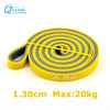 Dr.Qiiwi 210cm Rubber Elastic Resistance Bands Set Yoga Exercise Bands Loop for Training Fitness Gum Equipment Body Stretch