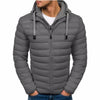 ZOGAA Men Jacket Coats Thicken Warm Winter Windproof Jackets Hooded Outwear Cotton-padded Jacket Zipper Hip Hop Cotton Hooded