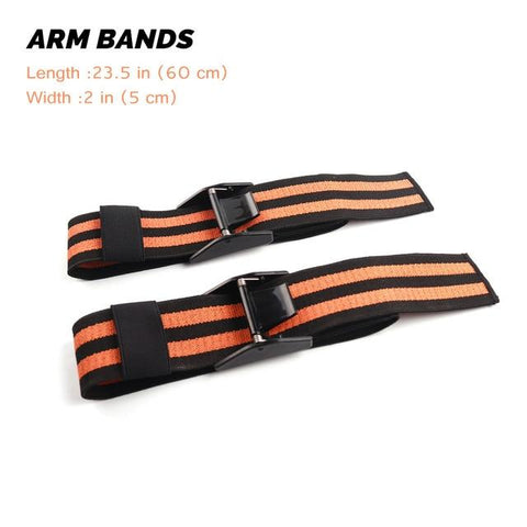 BFR Occlusion Wraps Pro Resistance Bands Fitness Arm Leg Blaster Elastic Exercise Bands for Blood Flow Restriction Training