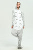 Flannel Kigurumi Onesies for Women Pajamas 2019 Winter Animal Cat Pyjamas  Adult onesies Cosplay Pikachu Flannel Sleepwear