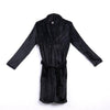 2019 Men Bath Robe Kimono Cotton Lace Up Bathrobe Nightgown Spa Pajamas Long Sleepwear Gown NEW