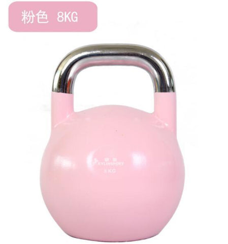 Fitness Lifting pot dumbbell Steel Kettlebell Fitness Kettle-bell Paint-baked Dumbbell