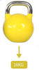 Fitness Lifting pot dumbbell Steel Kettlebell Fitness Kettle-bell Paint-baked Dumbbell