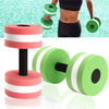 Newest Sport Water Weight Aerobics EVA Dumbbell Meduim Aquatic Barbell Fitness Aqua Pool Exercise Training Fitness Equipment