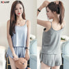 Free Shipping Modal Sexy Women Plus Size Sleepwear Summer Pajamas Sets For Women Sleepwear Nightgown Hot Sale Women Clothes